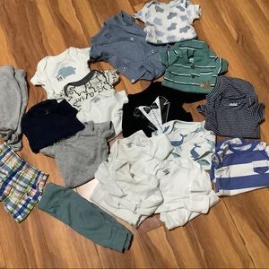 💕 💕Baby Boy Bundle - Newborn 18 Pieces $1 a piece